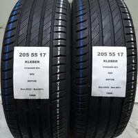 2 GOMME 205 55 17 KLEBER A1966
