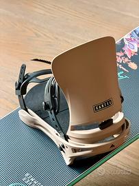 Attacchi snowboard Burton Cartel