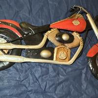 Moto in latta - Arredamento