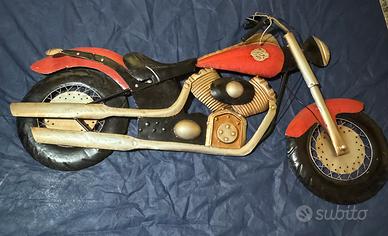 Moto in latta - Arredamento