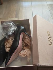 Decolleté Liu-Jo nappa nero