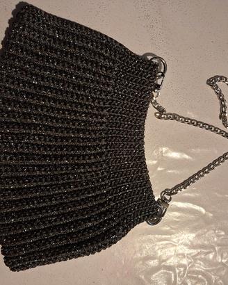 nuova borsa fatta a mano,pochette uncinetto, 