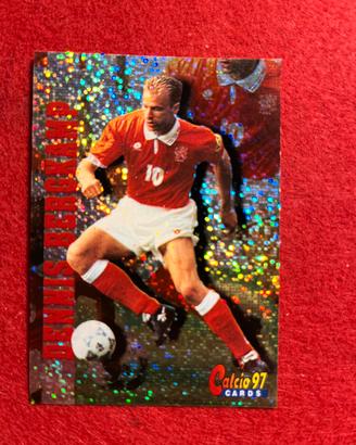 Calcio Card 97 PANINI  110 HOLO “DENNIS BERGKAMP”