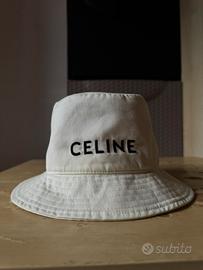 Celine - Cappello Plain IN Cotone Color Bianco M