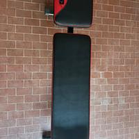 Pesi, panca piana, manubri e bilanciere