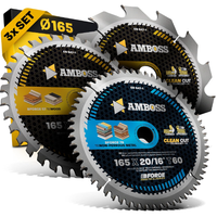 Ø165 x 20 lame per sega circolare a batteria
