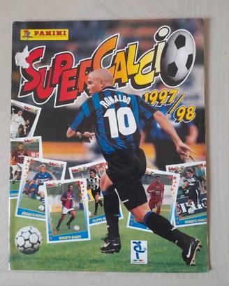 Album 1997 1998 supercalcio con 120 figurine