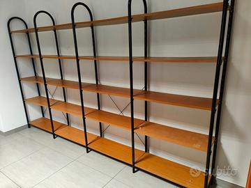 Libreria/Scaffale - 4 sezioni, 5 piani
