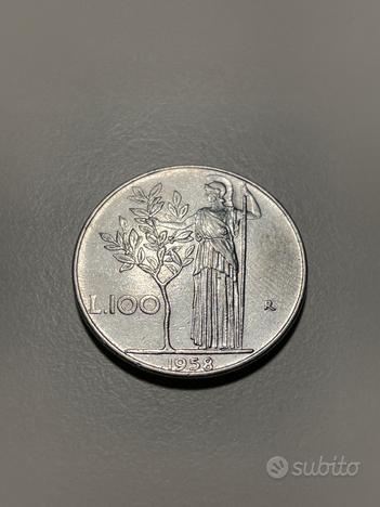 100 lire 1958, usato usato  Trento