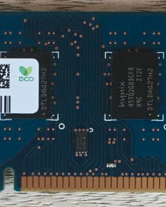 Modulo ram dimm sk hynix 4gb ddr3-1333 pc3-10600