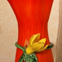 Vaso in Vetro Fusione fatto a mano 