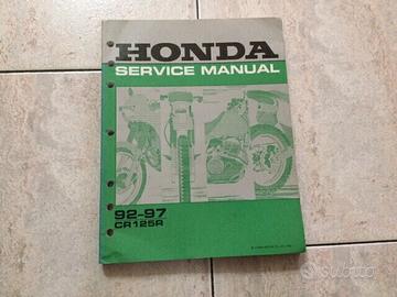 Manuali officina Honda cr 125 e cr 500
