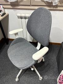 Sedia da ufficio con braccioli