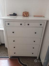 IKEA HEMNES Cassettiera con 6 cassetti