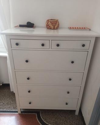 IKEA HEMNES Cassettiera con 6 cassetti