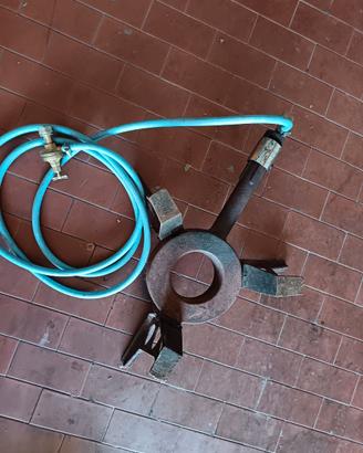 Fornello a gas bruciatore in ghisa