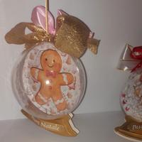 Palla di Natale contenitore regalino