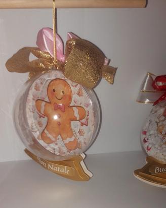 Palla di Natale contenitore regalino