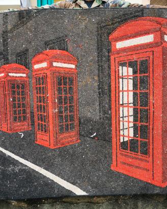 tappeto tema Londra