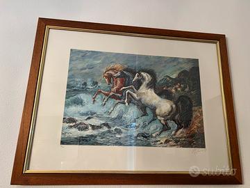 Litografia/serigrafia di Giovan Francesco Gonzaga