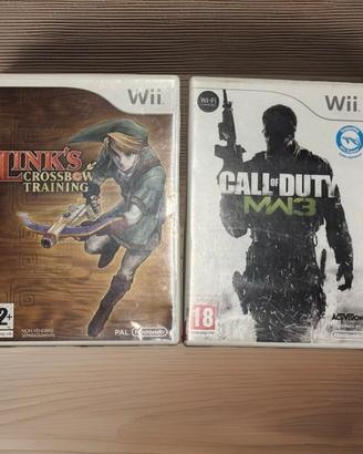 GIOCHI WII LINK’S CROSSBOW E CALL OF DUTY MW3
