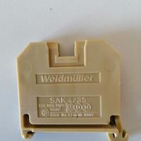 Morsetto passante da guida SAK Weidmuller 4/35