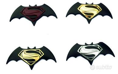 Logo BATMAN vs SUPERMAN V2 in 3D magnetico/adesivo