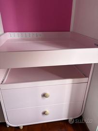 Lettino + fasciatoio mai utilizzati