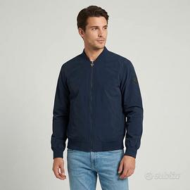 Giacca leggera blu da Uomo idrorepellente e traspi