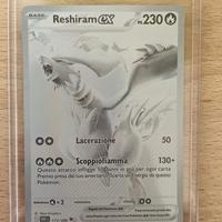 Reshiram Ex 173 pokemon bianco