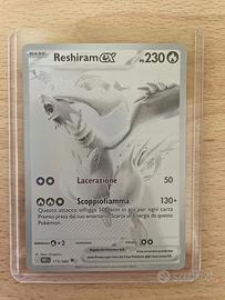 Reshiram Ex 173 pokemon bianco