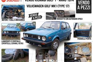 Ricambi originali Volkswagen Golf MK1 1974 Serie17