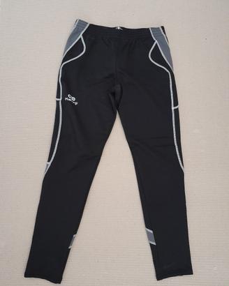 Leggings sport uomo neri pesanti Kalennji