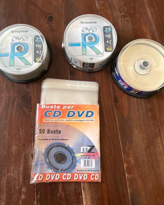 DVD 25+25 -CD 13 -copertine 24 tutto nuovo.