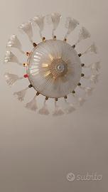 Lampadario vetro di Murano 