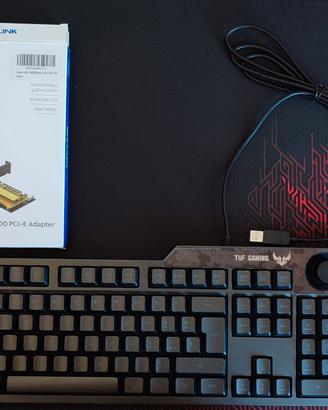 Tastiera ASUS TUF Gaming K1 + Scheda Wi-Fi Gratis