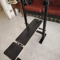 Panca orizzontale Domyos Decathlon