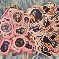 200 adesivi misti Doctor Who e The Corpse Bride