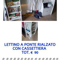 Lettino rialzato ikea 