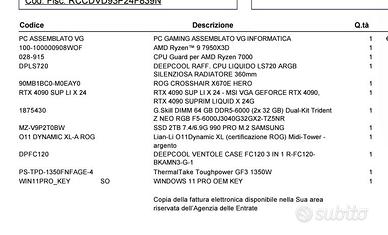 pc fisso alte prestazioni 