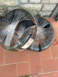 Gomme auto nuove ancora impacchetta