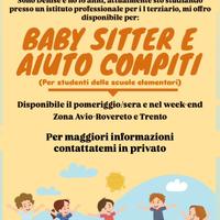 Baby sitter e aiuto compiti