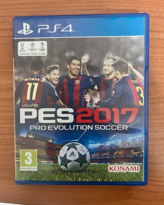 PES 2017 PS4 Videogiochi