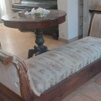 Chaise longue / dormeuse antica da restaurare