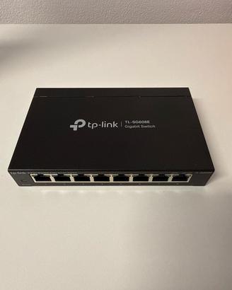 Switch managed 8 porte Gb TL-SG608E