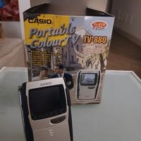 tv portatile casio tv 880