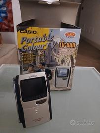 tv portatile casio tv 880