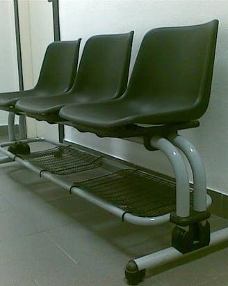 SET DI SEDIE MULTIPLA - PANCA 3 POSTI