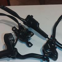 Coppia freni a disco Shimano BL-MT200 + BR-MT200

