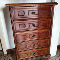 Cassettiera in legno